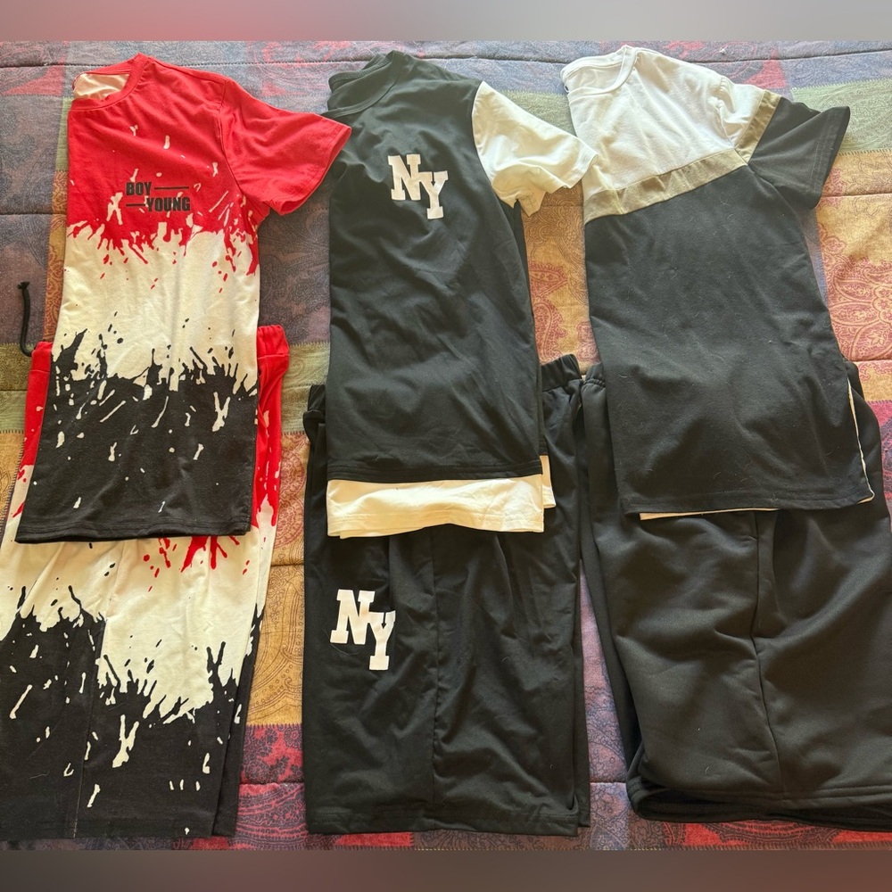 3 Boys size 12/14 outfits